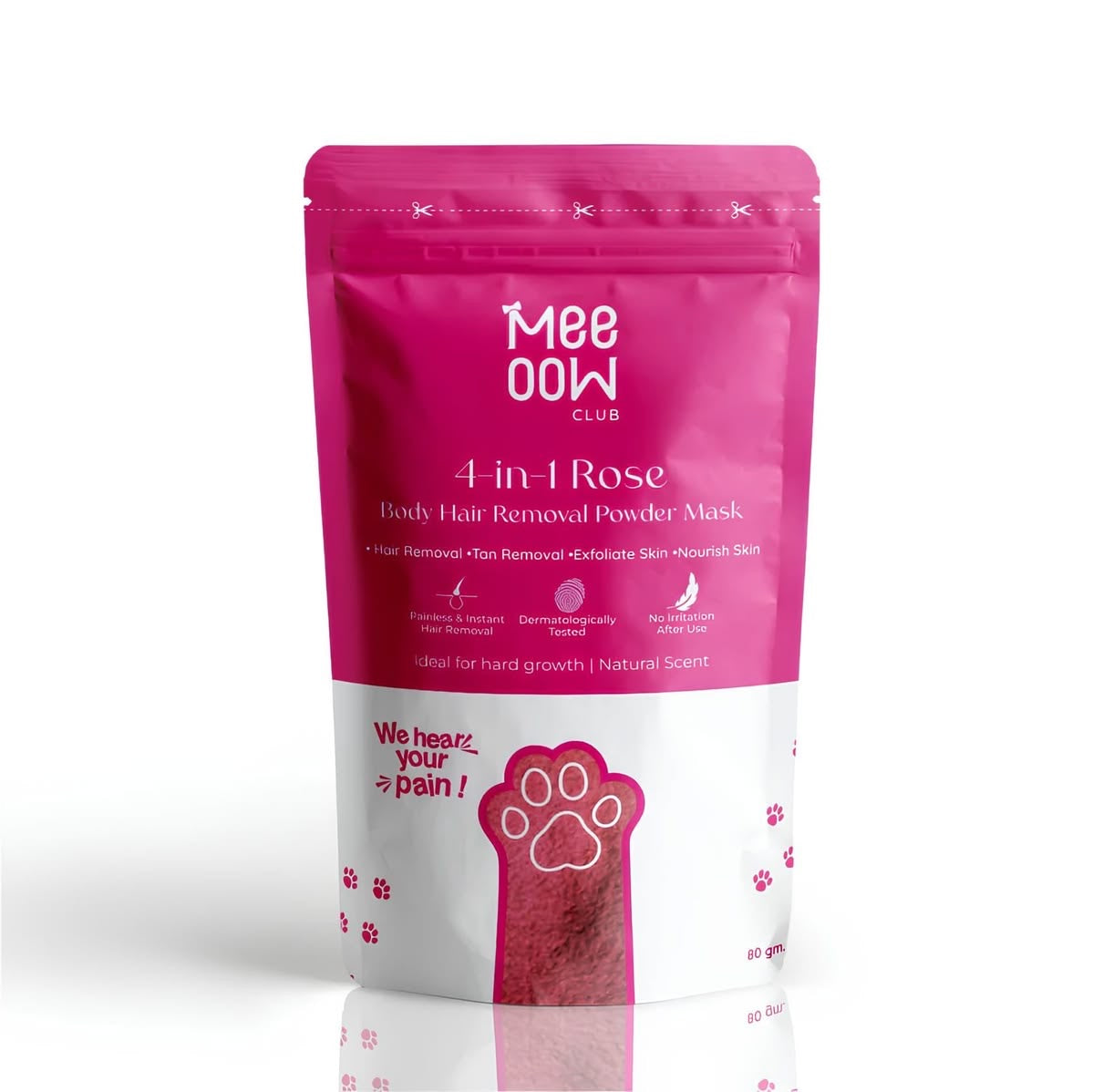 MEOW BODY HAIR REMOVAL WAX POWDER