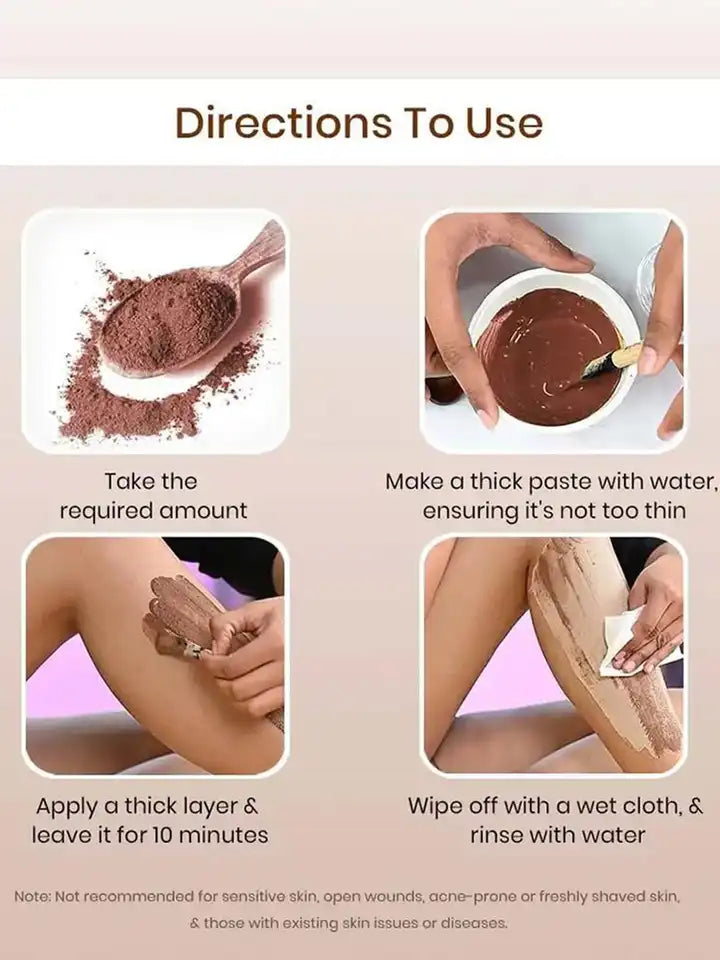 MEOW BODY HAIR REMOVAL WAX POWDER